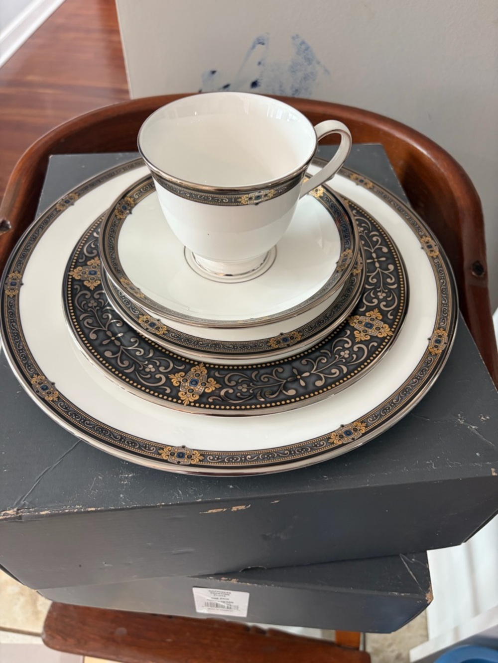 Lenox Vintage Jewel TWO full SETS